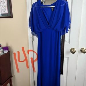Elegant Blue Evening Gown